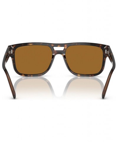 Men's Polarized Sunglasses EA4197 Havana $59.36 Mens