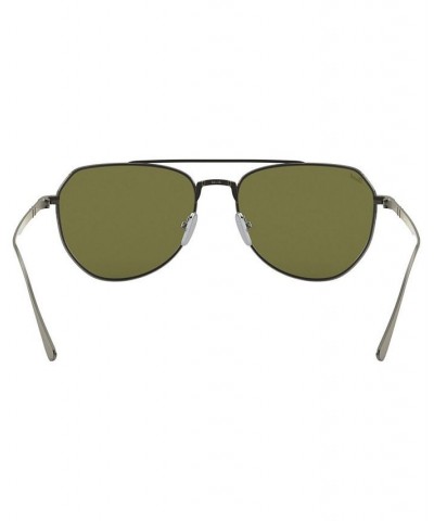 Unisex Sunglasses PEWTER/GREEN POLAR $81.90 Unisex