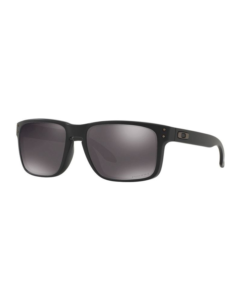 Men's Polarized Holbrook Prizm Sunglasses OO9102 BLACK/BLACK MIRROR POLAR $38.16 Mens