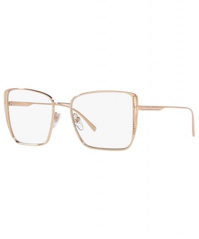 Women's Sunglasses BV6176 55 Pink Gold-Tone $102.60 Womens