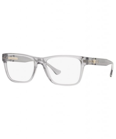 VE3303 Men's Rectangle Eyeglasses Black $51.20 Mens