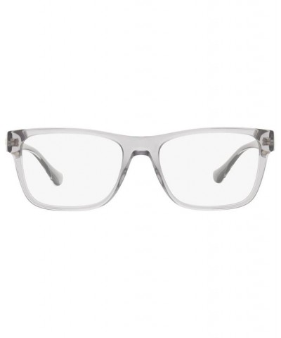 VE3303 Men's Rectangle Eyeglasses Black $51.20 Mens