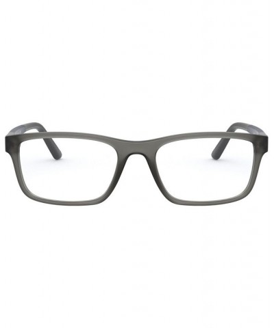 PH2212 Men's Rectangle Eyeglasses Transparent Gray $21.56 Mens