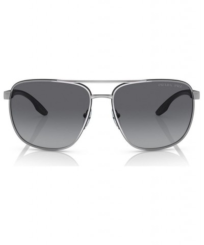 Men's Polarized Sunglasses PS 50YS62-YP Gunmetal $71.82 Mens