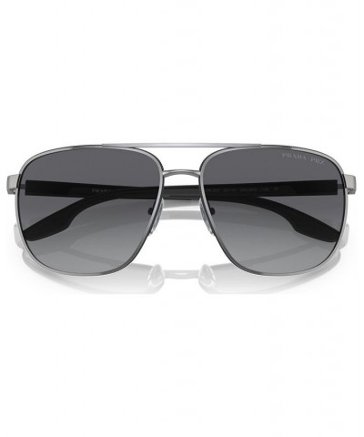 Men's Polarized Sunglasses PS 50YS62-YP Gunmetal $71.82 Mens