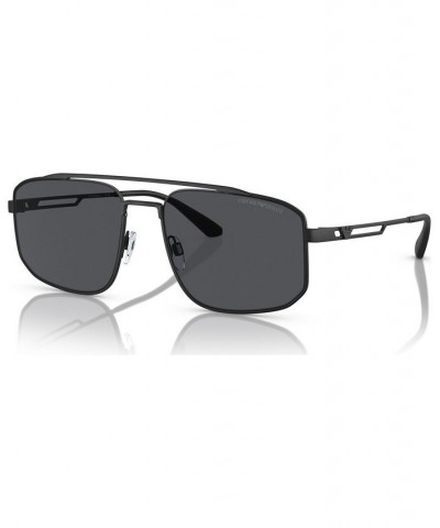 Men's Sunglasses EA2139 Matte Black $22.20 Mens