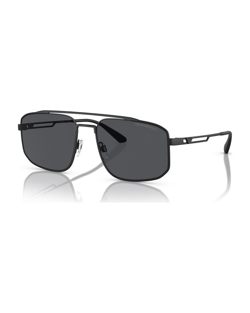 Men's Sunglasses EA2139 Matte Black $22.20 Mens