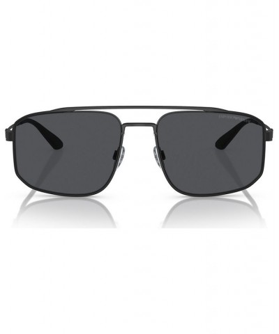 Men's Sunglasses EA2139 Matte Black $22.20 Mens