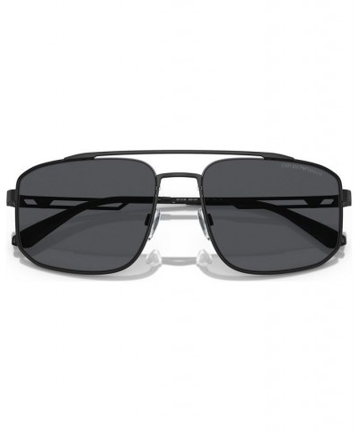 Men's Sunglasses EA2139 Matte Black $22.20 Mens