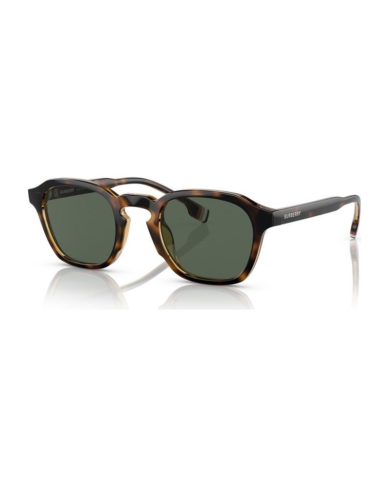 Men's Percy Sunglasses BE4378U49-X Dark Havana $25.40 Mens