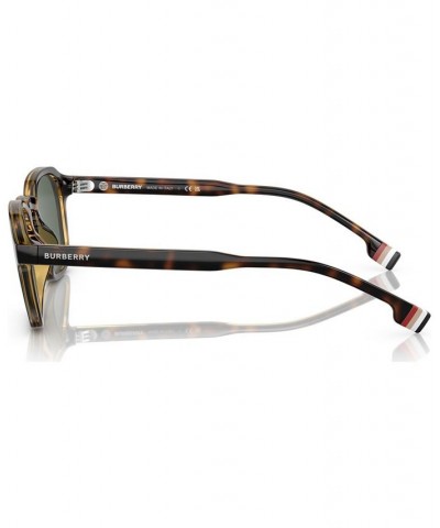 Men's Percy Sunglasses BE4378U49-X Dark Havana $25.40 Mens