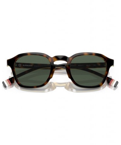 Men's Percy Sunglasses BE4378U49-X Dark Havana $25.40 Mens