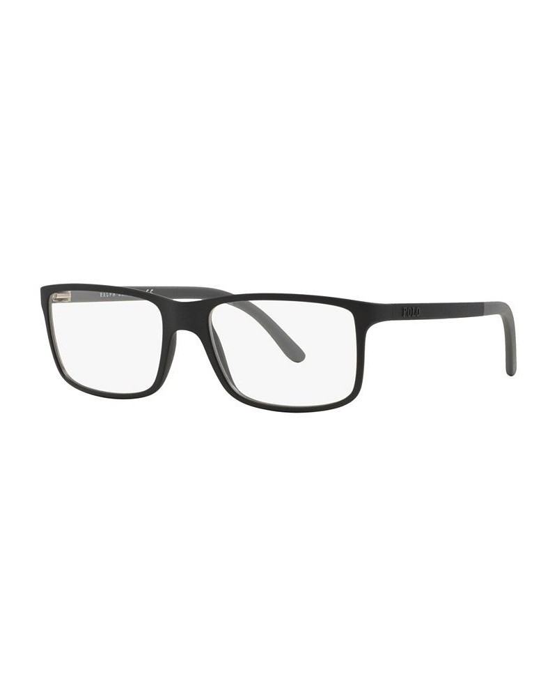 PH2126 Men's Rectangle Eyeglasses Matte Blck $46.54 Mens