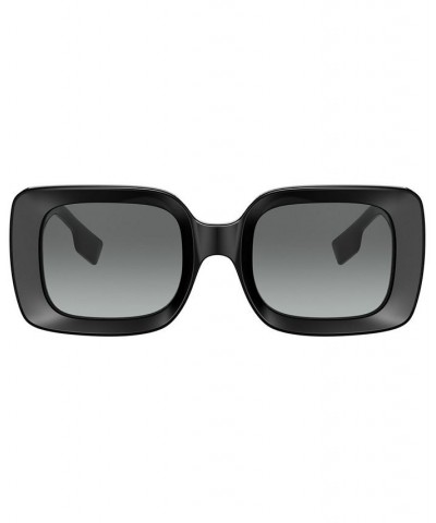 Women's Sunglasses BE4327 51 Black - Gray Gradient $30.18 Womens