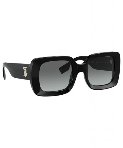 Women's Sunglasses BE4327 51 Black - Gray Gradient $30.18 Womens