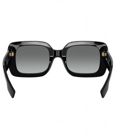 Women's Sunglasses BE4327 51 Black - Gray Gradient $30.18 Womens