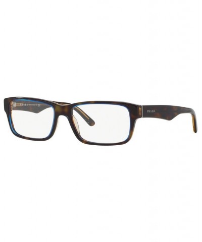 PR 16MV Men's Rectangle Eyeglasses Blue Tort $28.50 Mens