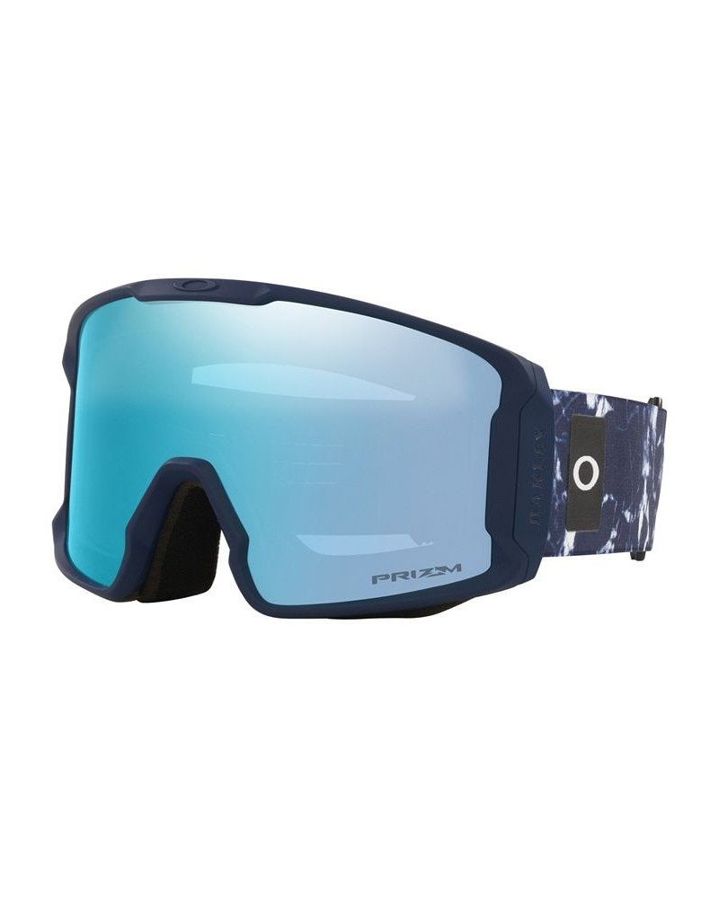 Unisex Line Miner L Snow Goggles OO7070-B6 Navy Crystal $17.71 Unisex