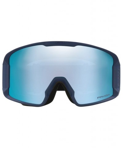 Unisex Line Miner L Snow Goggles OO7070-B6 Navy Crystal $17.71 Unisex