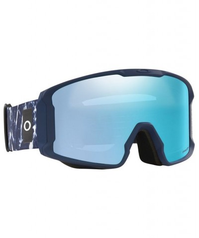 Unisex Line Miner L Snow Goggles OO7070-B6 Navy Crystal $17.71 Unisex