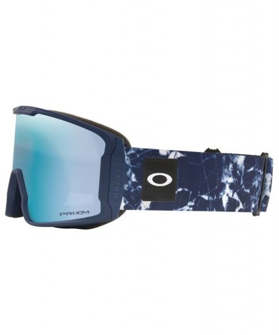 Unisex Line Miner L Snow Goggles OO7070-B6 Navy Crystal $17.71 Unisex