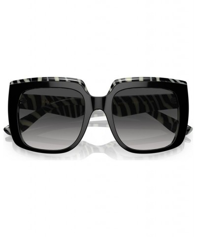 Women's Sunglasses DG441454-Y Top Black on Zebra $48.30 Womens