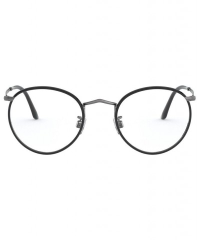 AR 112MJ Men's Round Eyeglasses Black $98.02 Mens