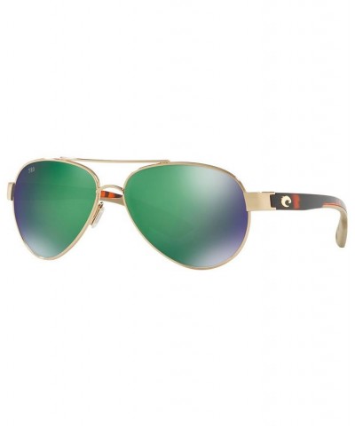 Polarized Sunglasses CDM LORETO 57 GOLD PINK SHINY/GREEN MIR POL $48.80 Unisex