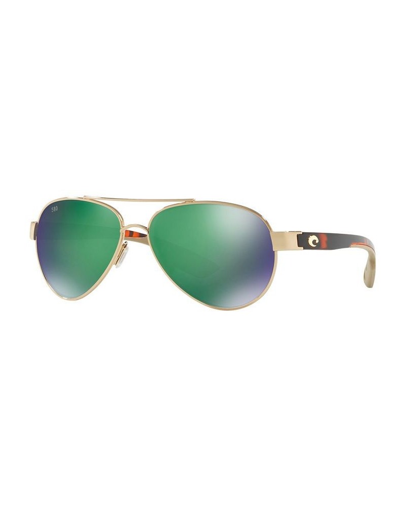 Polarized Sunglasses CDM LORETO 57 GOLD PINK SHINY/GREEN MIR POL $48.80 Unisex