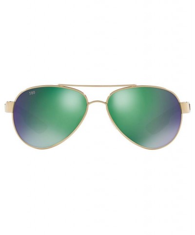 Polarized Sunglasses CDM LORETO 57 GOLD PINK SHINY/GREEN MIR POL $48.80 Unisex