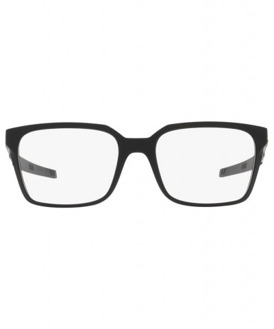 OX8054 Dehaven Men's Rectangle Eyeglasses Satin Black $41.60 Mens