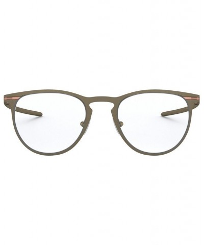 OX5145 Men's Round Eyeglasses Olive $36.85 Mens