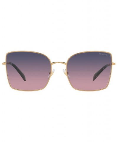 Women's Sunglasses MU 51WS 59 Antique Gold-Tone $83.41 Womens