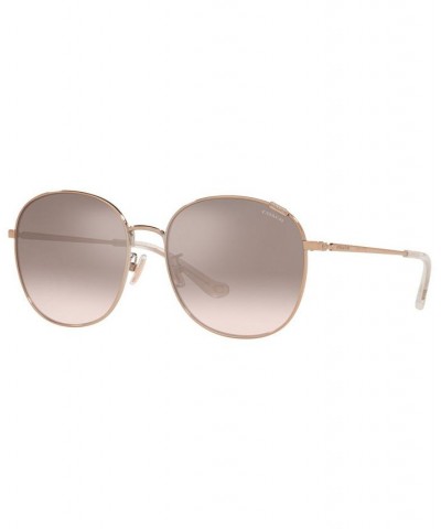 Women's Sunglasses HC7134 C7996 57 Shiny Rose Gold-Tone $35.86 Womens