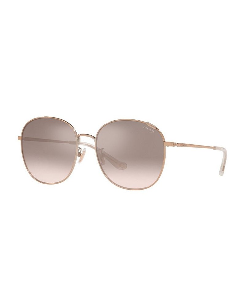 Women's Sunglasses HC7134 C7996 57 Shiny Rose Gold-Tone $35.86 Womens