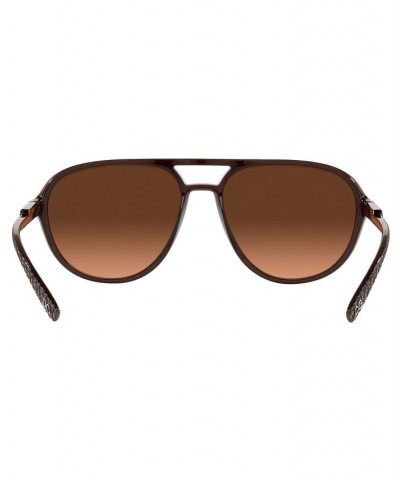 Men's Sunglasses DG6150 60 TRANSPARENT TOBACCO/ORANGE GRADIENT BROWN $34.06 Mens