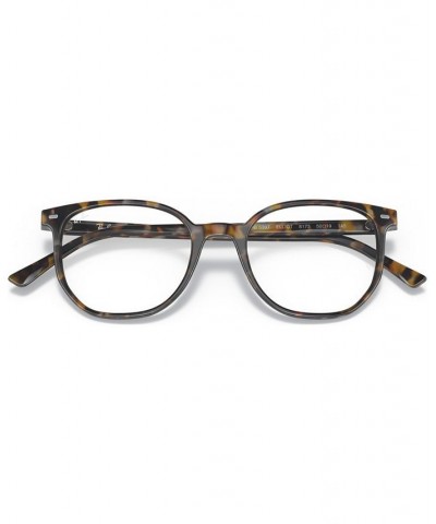 RB5397 ELLIOT Unisex Irregular Eyeglasses Yellow and Blue Havana $51.91 Unisex