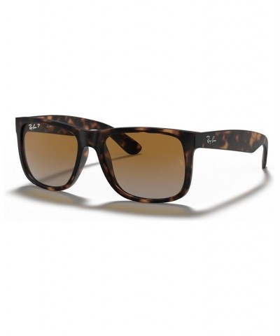 Polarized Sunglasses Justin Gradient RB4165 BLACK/BLUE POLAR $49.00 Unisex