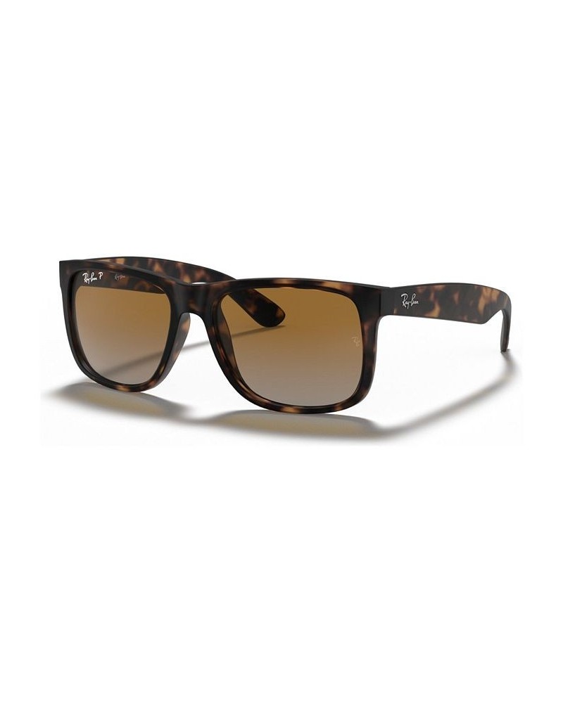 Polarized Sunglasses Justin Gradient RB4165 BLACK/BLUE POLAR $49.00 Unisex