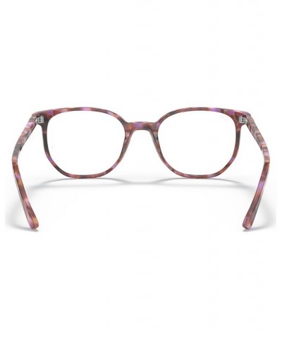 RB5397 ELLIOT Unisex Irregular Eyeglasses Yellow and Blue Havana $51.91 Unisex