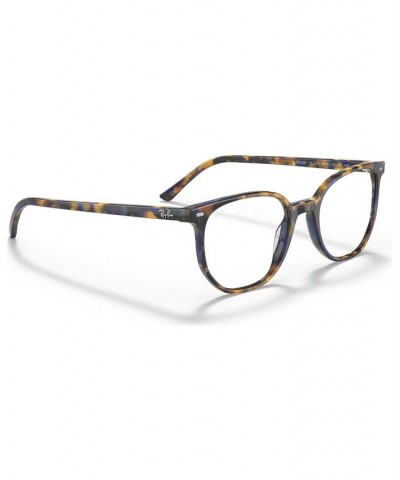 RB5397 ELLIOT Unisex Irregular Eyeglasses Yellow and Blue Havana $51.91 Unisex