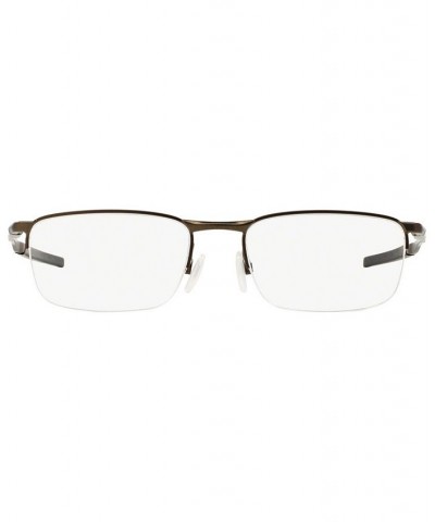 OX3174 Men's Rectangle Eyeglasses Gray $41.99 Mens