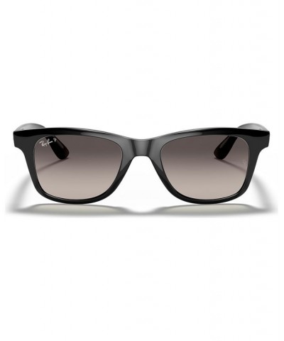 Polarized Sunglasses RB464050-YP SHINY BLACK/GREY GRADIENT DARK GREY POLAR $56.28 Unisex