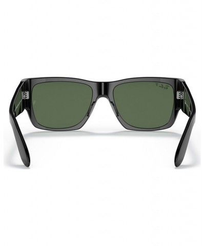 Unisex Polarized Sunglasses RB2187 SHINY BLACK/GREEN POLAR $49.35 Unisex