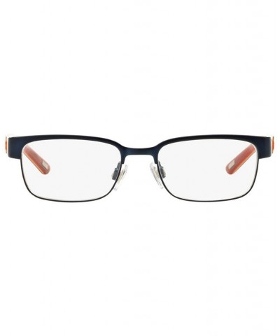 Polo Prep PP8036 Unisex Rectangle Eyeglasses Dark Blue $15.30 Unisex