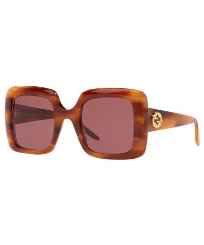 Sunglasses GG0896S 52 BROWN/PURPLE $104.40 Unisex