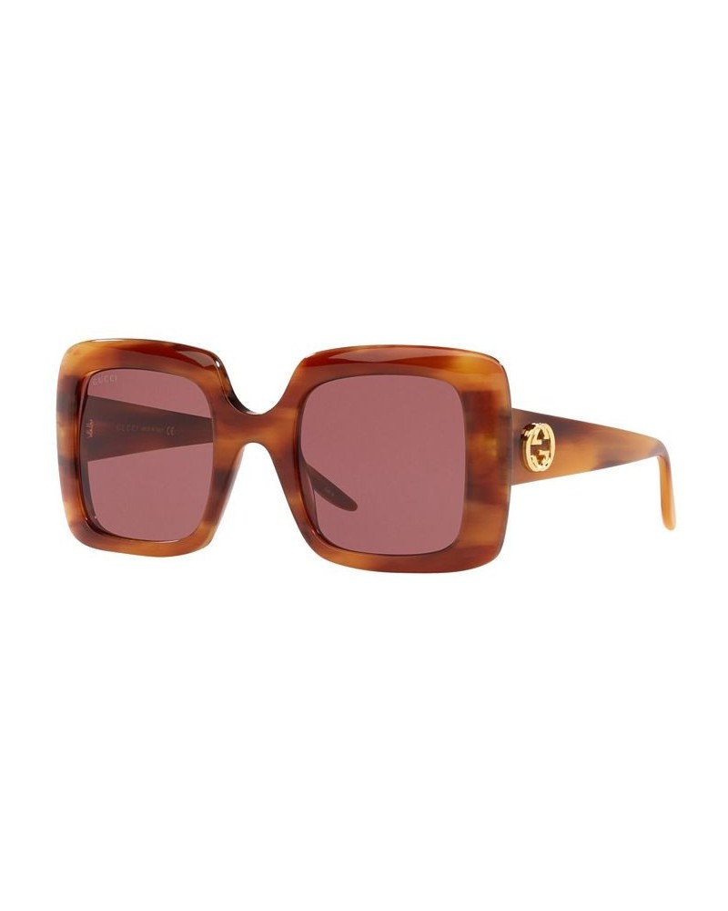 Sunglasses GG0896S 52 BROWN/PURPLE $104.40 Unisex