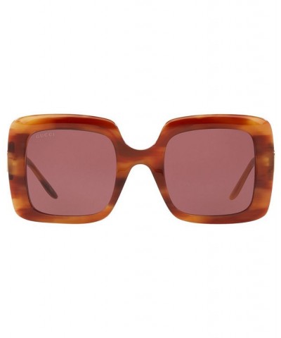 Sunglasses GG0896S 52 BROWN/PURPLE $104.40 Unisex