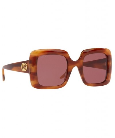 Sunglasses GG0896S 52 BROWN/PURPLE $104.40 Unisex