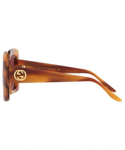 Sunglasses GG0896S 52 BROWN/PURPLE $104.40 Unisex